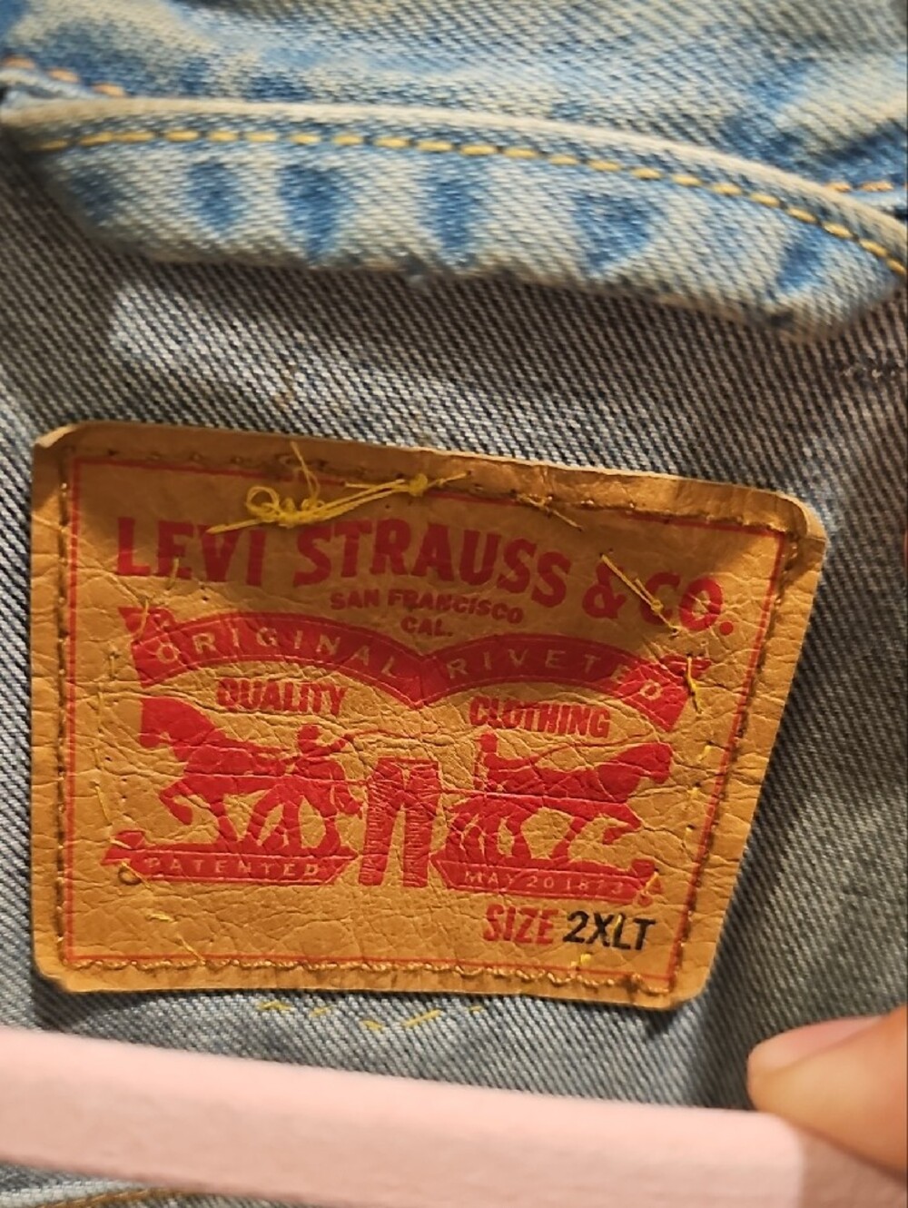 Light Blue Denim Vest with Patches -DBZ Men's Sleeveless Jacket - Picture 2 of 8